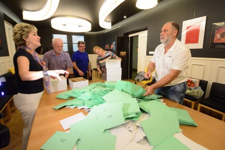 Végeredmény teljes feldolgozottságnál - Vargha Tamás és Törő Gábor győzött